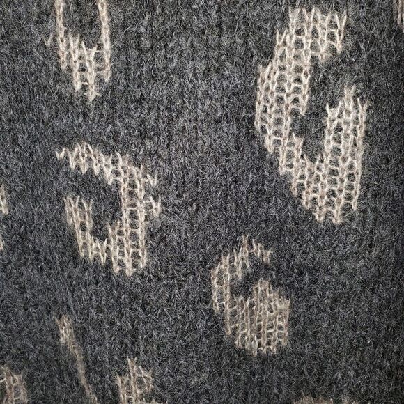 NWT Universal Thread Chunky Sweater. Leppard Gray. Oversized. Size 1XL - Picture 4 of 12